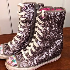 Fun Sequined High Tops!